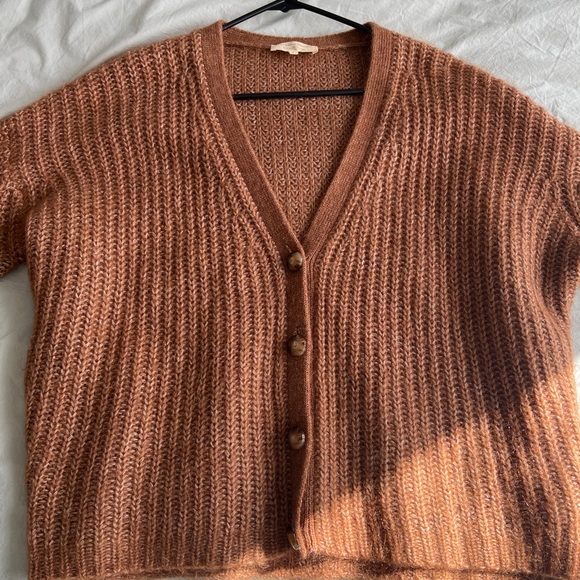 Sezane Achilles Mohair Merino Blend Oversized Cardigan - Picture 4 of 9
